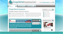 Desktop Screenshot of cheaphomeinsurance.com